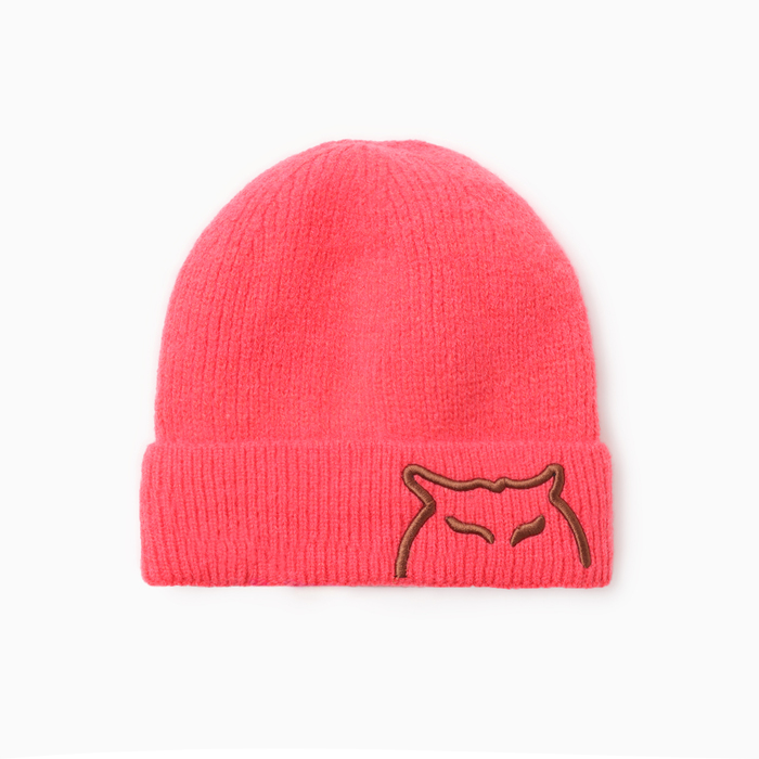 Шапка детская MINAKU, размер 48-50, розовая